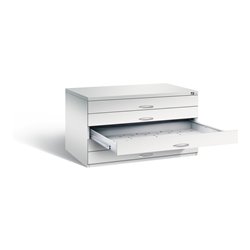 C+P Flachablageschrank Serie 7100_7200, H760xB1350xT960mm