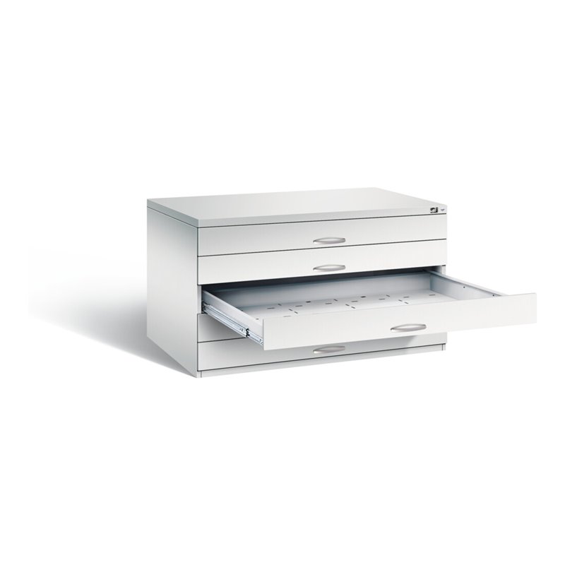 C+P Flachablageschrank Serie 7100_7200, H760xB1350xT960mm