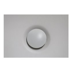 Hoesch Ablaufstopfen weiß matt, mit Kelch