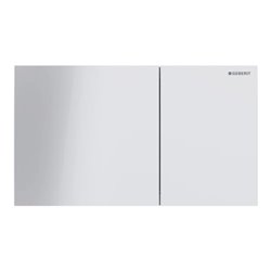 Geberit Betätigungsplatte Sigma 70 Square, für 2-Mengen-Spülung, weiß