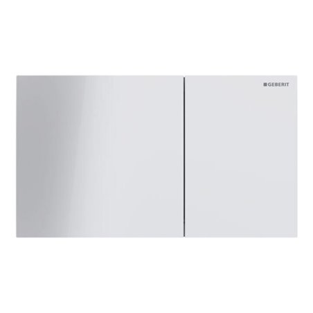 Geberit Betätigungsplatte Sigma 70 Square, für 2-Mengen-Spülung, weiß