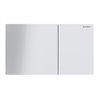 Geberit Betätigungsplatte Sigma 70 Square, für 2-Mengen-Spülung, weiß