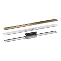 hansgrohe Fertigset Duschrinne AXOR Drain 900mm BRG