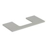 Geberit Waschtisch-Platte One 105x3x47cm, greige/lackiert m, AS mit.