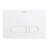 Duravit Betätigungsplatte DuraSystem 21,7x14,7cm, Kunststoff weiß, für WC