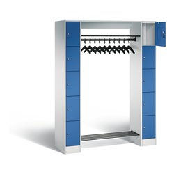 C+P Offene Garderobe Serie 8070, H1950xB1430xT480mm