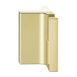 hansgrohe Handtuchhalter Axor Uni Rectangular Wandmontage, polished gold optic
