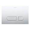 Duravit Betätigungsplatte DuraSystem 21,7x14,7cm, Kunststoff chr hgl, für WC