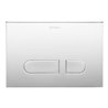 Duravit Betätigungsplatte DuraSystem 21,7x14,7cm, Kunststoff chr hgl, für WC