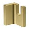 hansgrohe Handtuchhalter Axor Uni Rectangular Wandmontage, brushed brass