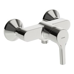 Hansa Brause-Einhebelmischer HANSAPALENO Ausladung 57mm, chrom