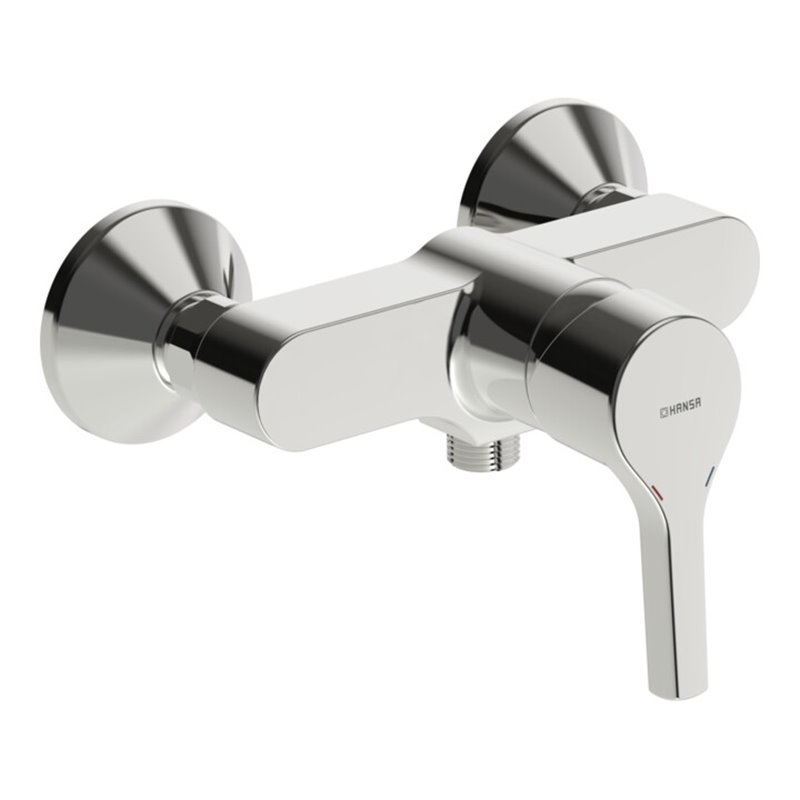 Hansa Brause-Einhebelmischer HANSAPALENO Ausladung 57mm, chrom