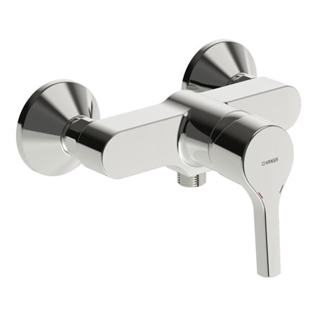 Hansa Brause-Einhebelmischer HANSAPALENO Ausladung 57mm, chrom