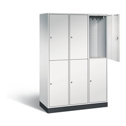 C+P Spind doppelstöckig XL Intro, H1950xB1220xT490mm