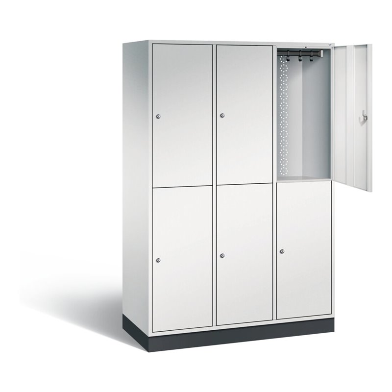 C+P Spind doppelstöckig XL Intro, H1950xB1220xT490mm