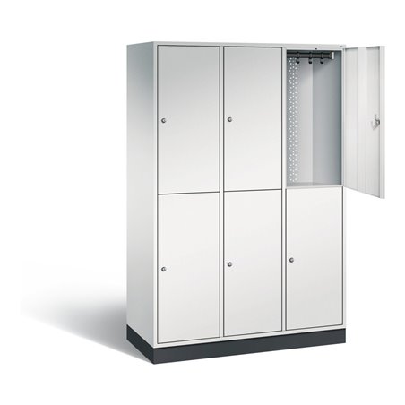 C+P Spind doppelstöckig XL Intro, H1950xB1220xT490mm