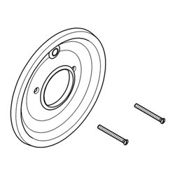 Grohe Rosette 46057 d: 170mm für Einhandmischer chrom