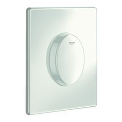 Grohe Abdeckplatte Skate Air senkr. Mont, f 1-Mengen-Betätigung, weiß