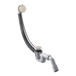 hansgrohe Komplettset Flexaplus S Ab-/Überlaufgarnitur, brushed nickel
