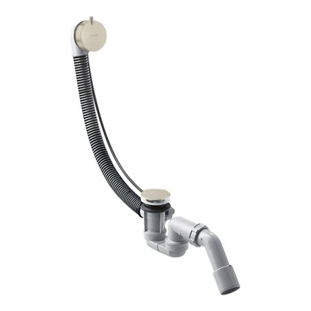 hansgrohe Komplettset Flexaplus S Ab-/Überlaufgarnitur, brushed nickel