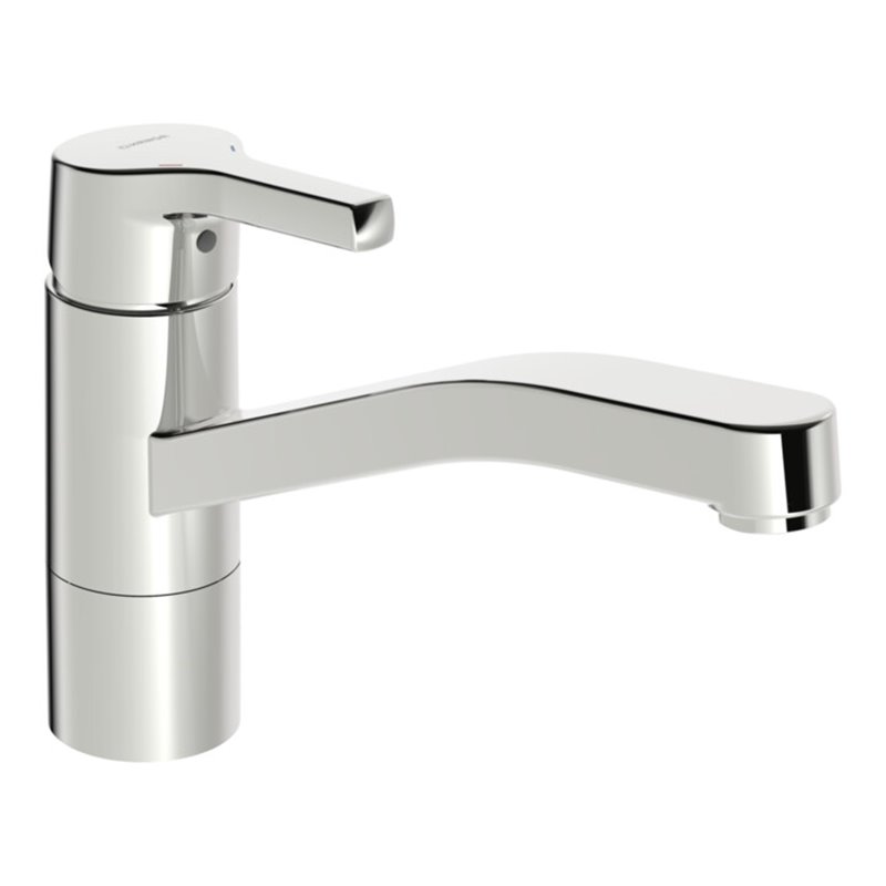 Hansa Spültisch-Einhebelmischer HANSAPALENO schwenkbar, Ausladung 216mm, chrom