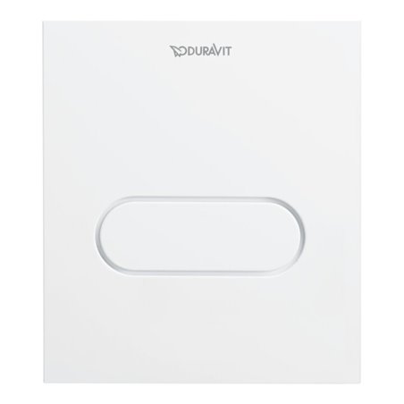 Duravit Betätigungsplatte A1 DuraSystem 13,1x15cm, Kunststoff, weiß, für Urinal