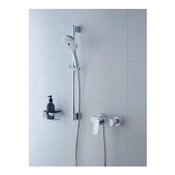 Duravit Brausestange aus Messing/Kunststoff, 700mm, chrom