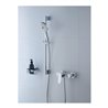 Duravit Brausestange aus Messing/Kunststoff, 700mm, chrom