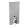 Geberit Wand-WC-Modul Monolith Plus Bauh. 101cm, Fr. Steinz. Beton, S. Alu