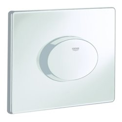 Grohe Abdeckplatte Skate Air wa. Montage, 1-Mengen-Betätigung, weiß