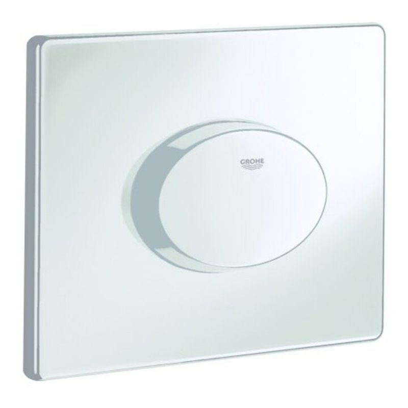 Grohe Abdeckplatte Skate Air wa. Montage, 1-Mengen-Betätigung, weiß