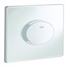 Grohe Abdeckplatte Skate Air wa. Montage, 1-Mengen-Betätigung, weiß