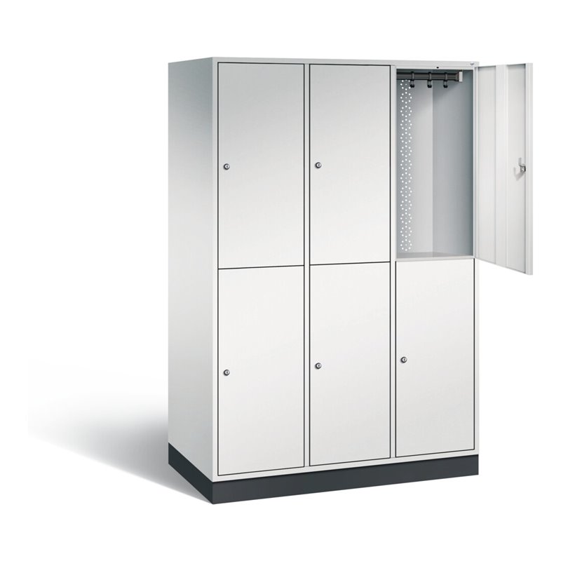 C+P Spind doppelstöckig XL Intro, H1950xB1220xT590mm