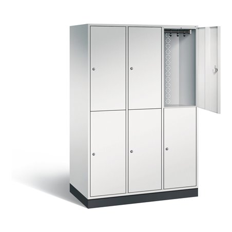 C+P Spind doppelstöckig XL Intro, H1950xB1220xT590mm