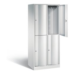 C+P Spind doppelstöckig Resisto, H1950xB772xT540mm