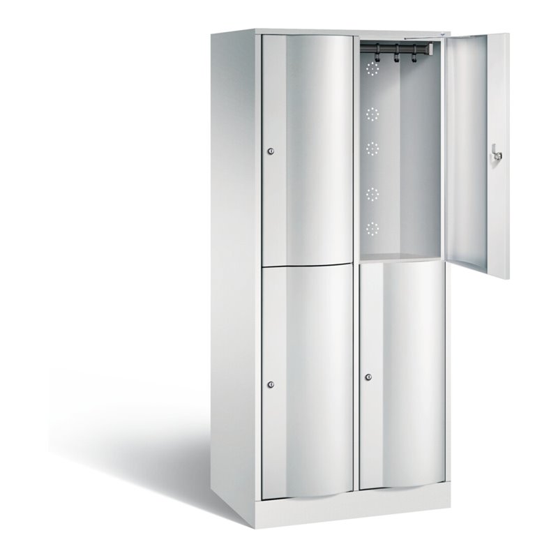 C+P Spind doppelstöckig Resisto, H1950xB772xT540mm