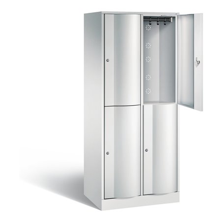 C+P Spind doppelstöckig Resisto, H1950xB772xT540mm