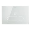 Duravit Betätigungsplatte DuraSystem A2 23x15,7cm, ber.los., Glas weiß, für WC