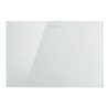 Duravit Betätigungsplatte DuraSystem A2 23x15,7cm, ber.los., Glas weiß, für WC