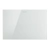 Duravit Betätigungsplatte DuraSystem A2 23x15,7cm, ber.los., Glas weiß, für WC