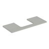 Geberit Waschtisch-Platte One 120x3x47cm, greige/lackiert m, AS mit.