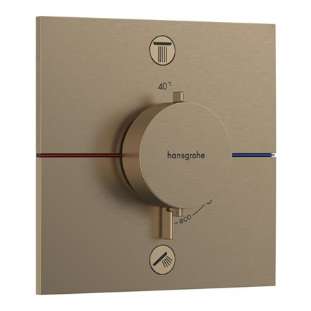 hansgrohe Thermostat ShowerSelect Comfort E UP, f 2 Verb, m Kom EN 1717, brush. bron