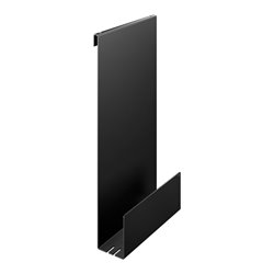 Keuco Duschablage 320x600x90mm, einhängbar, schwarzgrau