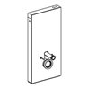 Geberit Wand-WC-Modul Monolith Plus BH 101cm, Fr. Gl. la., S. Alu SW-chrom