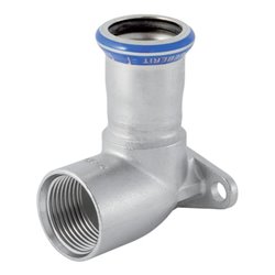 Geberit Anschlusswinkel Mapress 90G, ES, d 22mmxRp 3/4, labs-f, L 51mm