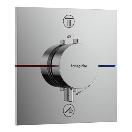 hansgrohe Thermostat ShowerSelect Comfort E UP, f 2 Verb, m Sich.Kombi EN 1717, chr