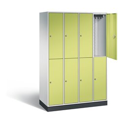 C+P Spind doppelstöckig Intro, H1950xB1220xT490mm