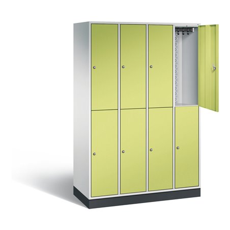 C+P Spind doppelstöckig Intro, H1950xB1220xT490mm