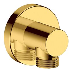 Duravit Wandanschlussbogen DN 15, o Handbrausenh., Ro rd, gol pol.