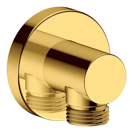 Duravit Wandanschlussbogen DN 15, o Handbrausenh., Ro rd, gol pol.